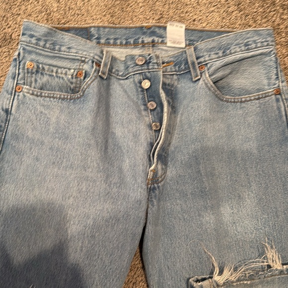 Levi’s 501 button fly jeans - Picture 2 of 4
